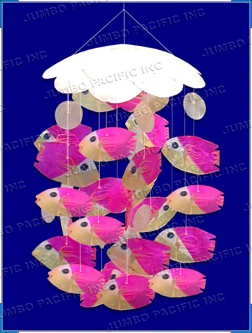 Capiz Wind Chimes by Jumbo PacificWorlwide Exporter of Philippine Made